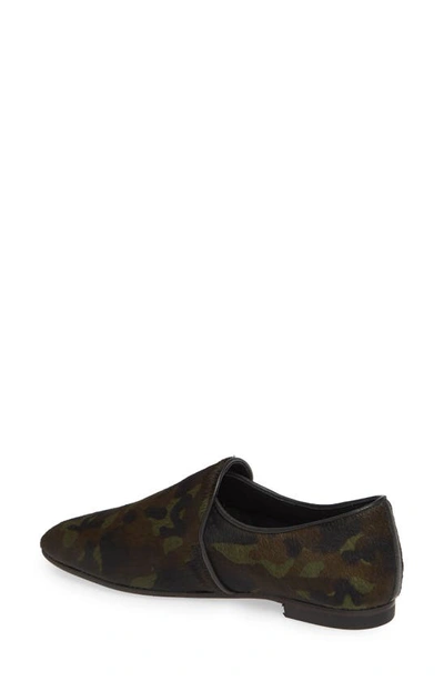 Shop Aquatalia Revy Loafer In Camouflage Calf Hair