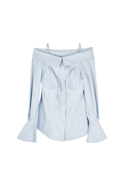 Shop Spring 2022 Ready-to-wear Amani Shirt In Cove