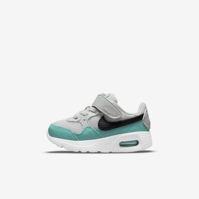 Shop Nike Air Max Sc Baby/toddler Shoes In Photon Dust,washed Teal,white,black