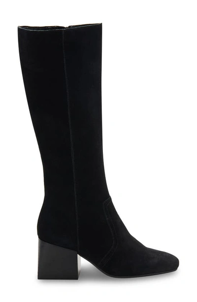 Shop Blondo Tessa Waterproof Boot In Black Suede