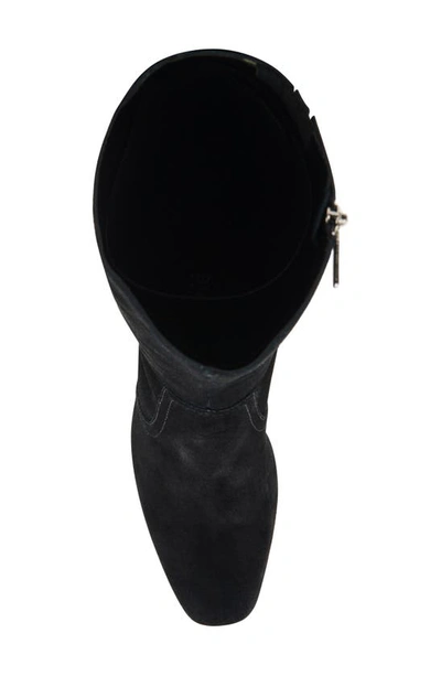 Shop Blondo Tessa Waterproof Boot In Black Suede