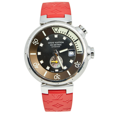 Louis Vuitton Diving Tambour Men's Watch Q1031 Pre-owned
