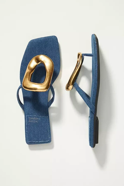 Shop Jeffrey Campbell Linques Sandals In Blue