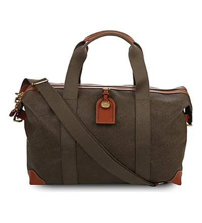 Shop Mulberry Small Clipper Holdall In Mole Cognac