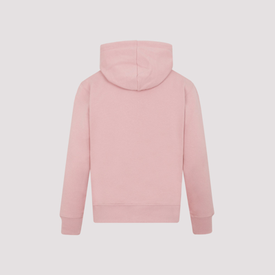 Shop Lanvin Crystal-logo Hoodie Sweatshirt In Pink &amp; Purple