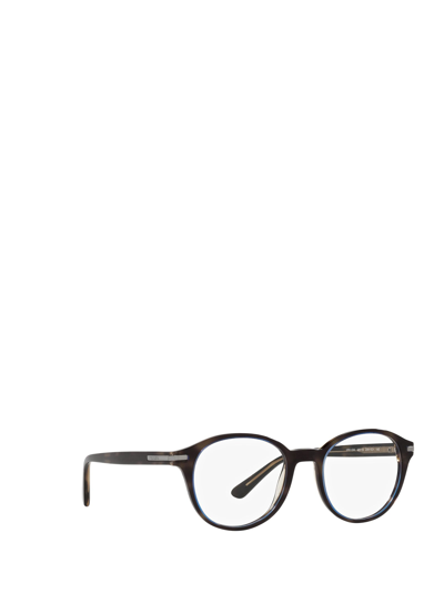 Shop Prada Eyewear Eyeglasses In Denim Tortoise
