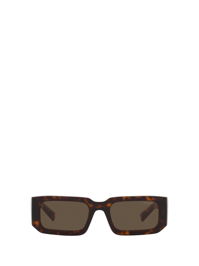 Prada Tortoiseshell-effect Sunglasses In Tortoise