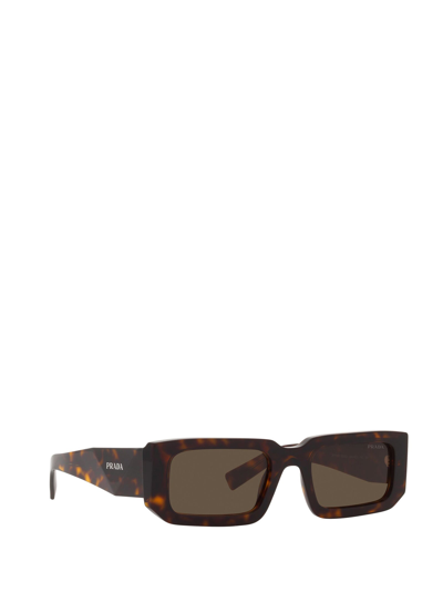 Shop Prada Eyewear Sunglasses In Tortoise