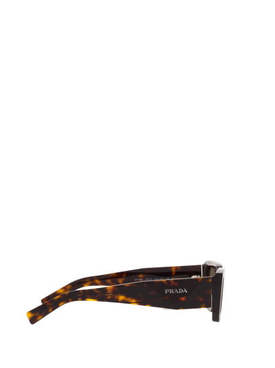 Prada Tortoiseshell-effect Sunglasses In Tortoise