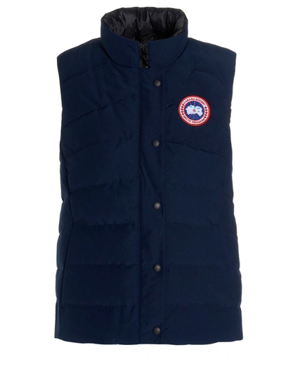 Shop Canada Goose Freestyle Padded Gilet In Navy