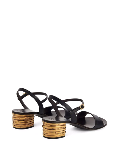Shop Giuseppe Zanotti Rhea 40mm Sandals In Black