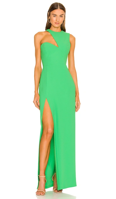 Shop Amanda Uprichard X Revolve Gilda Gown In Green