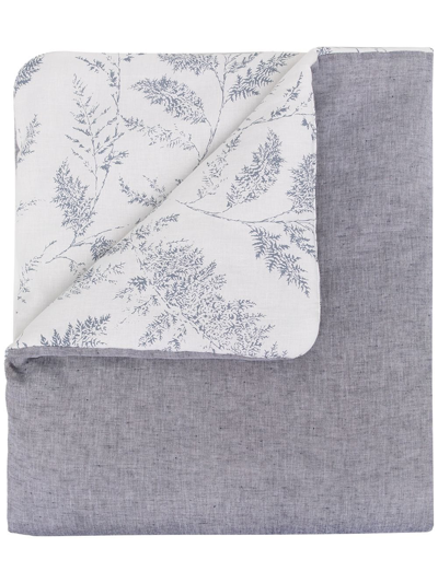 Shop Tartine Et Chocolat Padded Double-sided Blanket In Grey