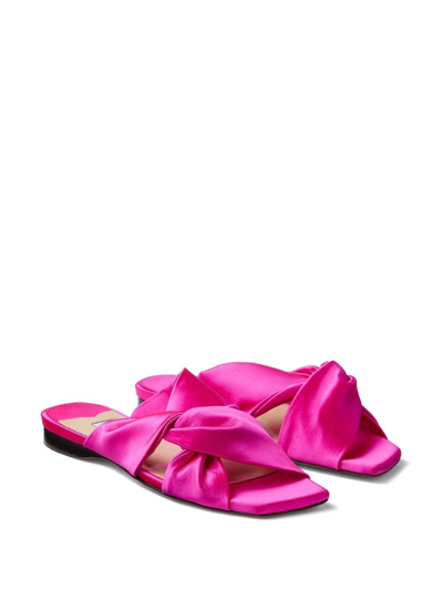 JIMMY CHOO NARISA SLIP-ON SANDALS 