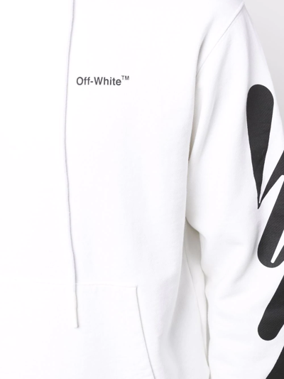 WAVE DIAG 印花连帽衫