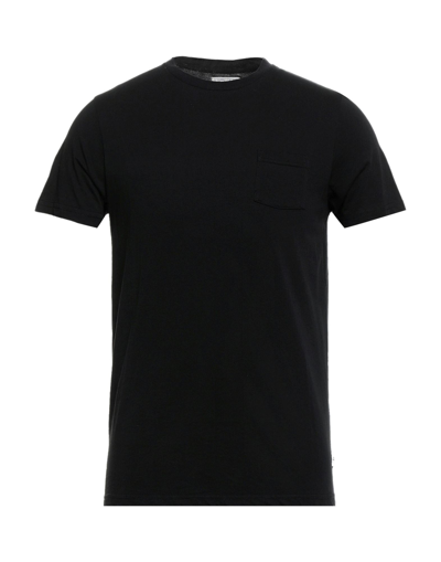Shop 40weft Man T-shirt Black Size M Cotton
