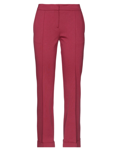 Shop Anna Rachele Woman Pants Brick Red Size 8 Viscose, Nylon, Elastane