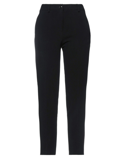 Shop Boutique Moschino Woman Pants Black Size 8 Triacetate, Polyester