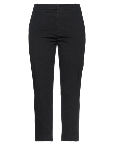 Shop Dondup Woman Pants Black Size 25 Cotton, Elastane