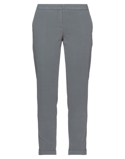 Shop Siviglia Woman Pants Grey Size 32 Cotton, Elastane