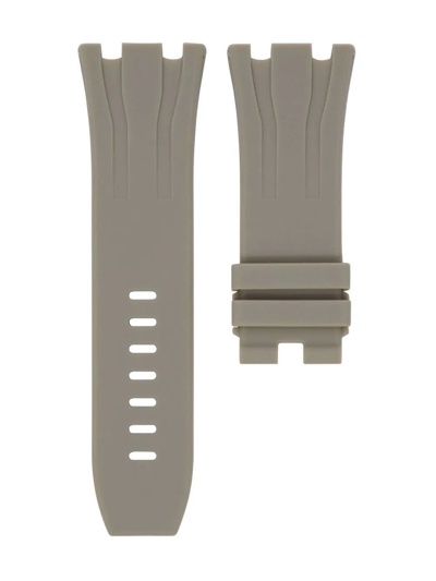Shop Horus Watch Straps 44mm Audemars Piguet Royal Oak Watch Strap In Grey