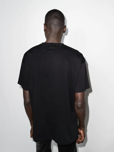 Raf Simons X Smiley Slogan-print T-shirt In Black