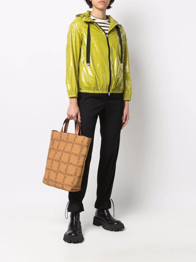 Herno Zip-fastening Hooded Jacket In Green
