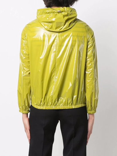 Herno Zip-fastening Hooded Jacket In Green