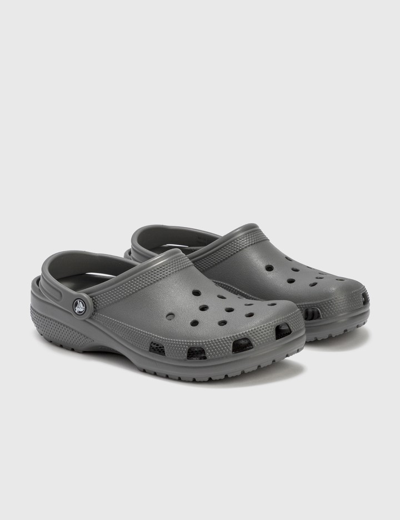 Shop Crocs Classic Clog In Grey