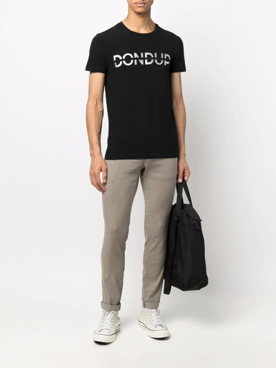 Shop Dondup Mid-rise Skinny Trousers In Grün
