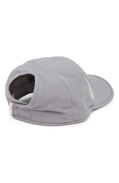 Shop Ponyflo Active  Solid Cap In Grey
