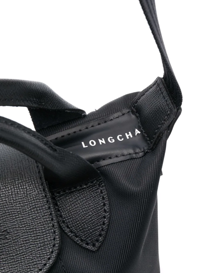 Longchamp Xs Le Pliage Energy Top Handle Bag In Black