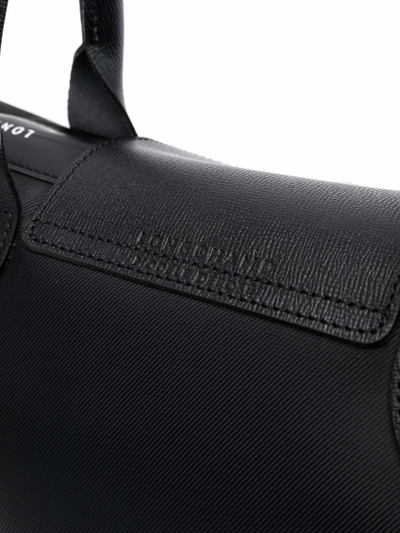 Longchamp Le Pilage Energy Top Handle Shoulder Bag In Black