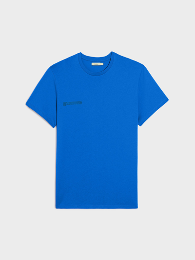 Shop Pangaia 365 Midweight T-shirt In Cobalt Blue