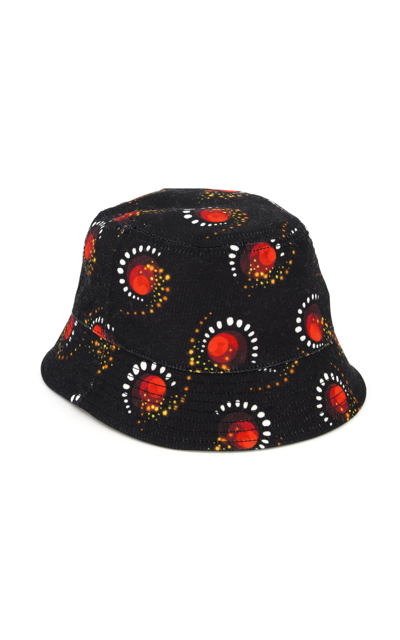 Shop Paco Rabanne Women's Printed Bucket Hat In Black