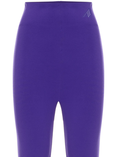 Shop Attico The  Trousers Purple