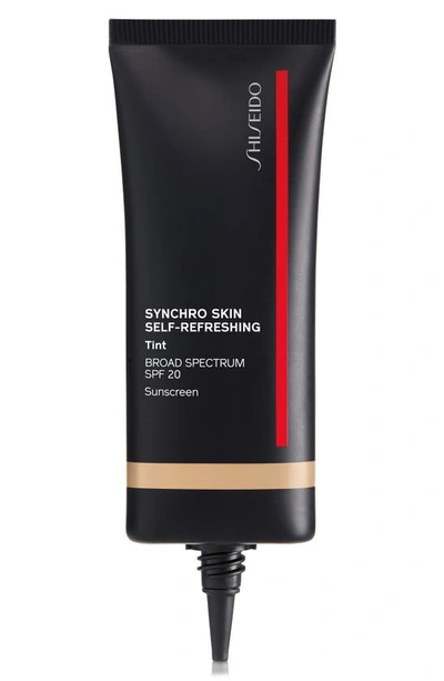 Shop Shiseido Synchro Skin Self-refreshing Tinted Moisturizer Spf 20 In 215 Light Buna