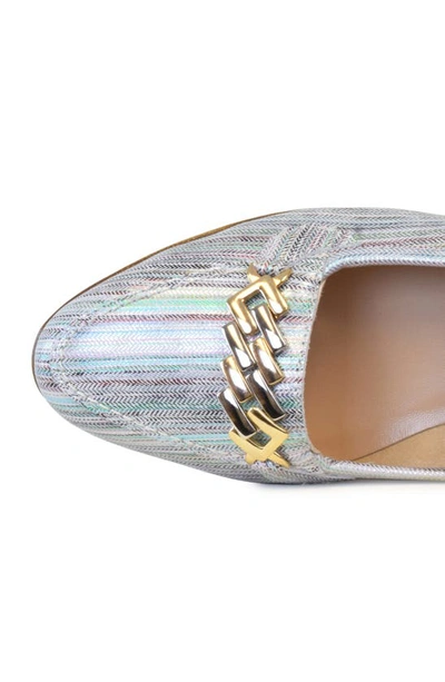Amalfi By Rangoni Oste Loafer In Bianco Mineral Brush