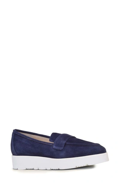 Shop Amalfi By Rangoni Euforia Platform Loafer In Navy