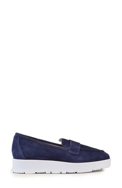 Amalfi By Rangoni Euforia Platform Loafer In Navy