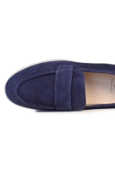 Shop Amalfi By Rangoni Euforia Platform Loafer In Navy