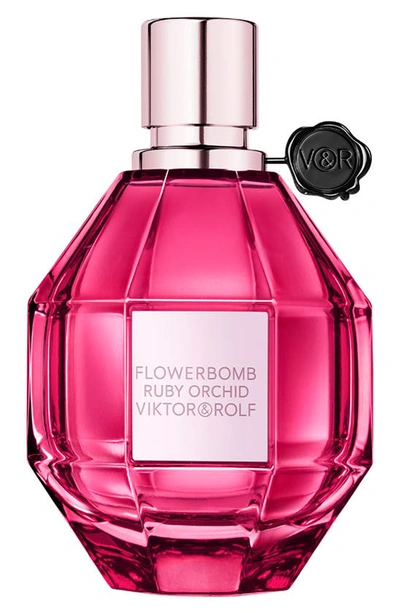 Viktor & Rolf Flowerbomb Ruby Orchid Eau De Parfum 3.4 oz Eau De Parfum Spray
