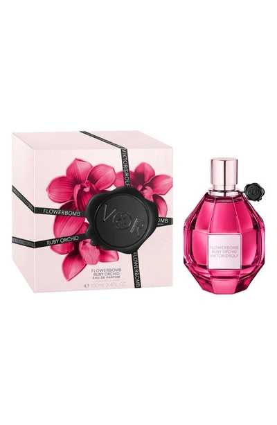 Viktor & Rolf Flowerbomb Ruby Orchid Eau De Parfum 3.4 oz Eau De Parfum Spray