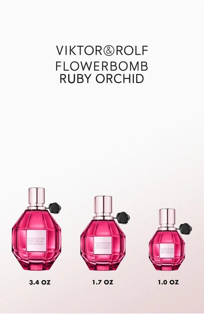 Viktor & Rolf Flowerbomb Ruby Orchid Eau De Parfum 3.4 oz Eau De Parfum Spray
