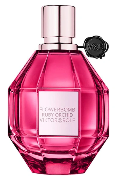 Shop Viktor & Rolf Flowerbomb Ruby Orchid Eau De Parfum, 3.4 oz