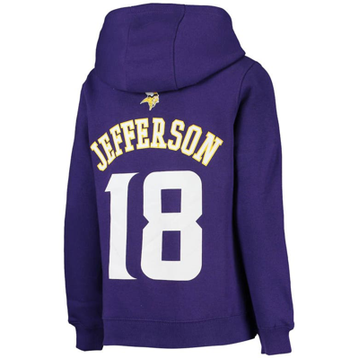 Outerstuff Toddler Purple Minnesota Vikings Logo Pullover Hoodie