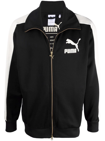 Shop Puma Neverworn T7 Track Jacket In Black