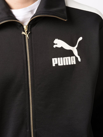 Shop Puma Neverworn T7 Track Jacket In Black