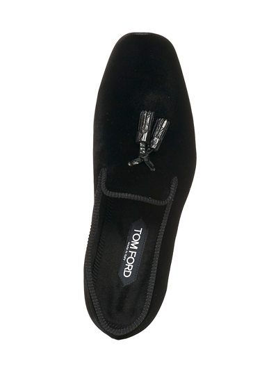 Shop Tom Ford Flat Shoes Black