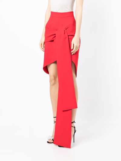 Maticevski Abundance Top And Unrest Skirt In Rot